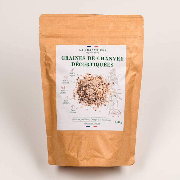 Graines décortiquées 500gr