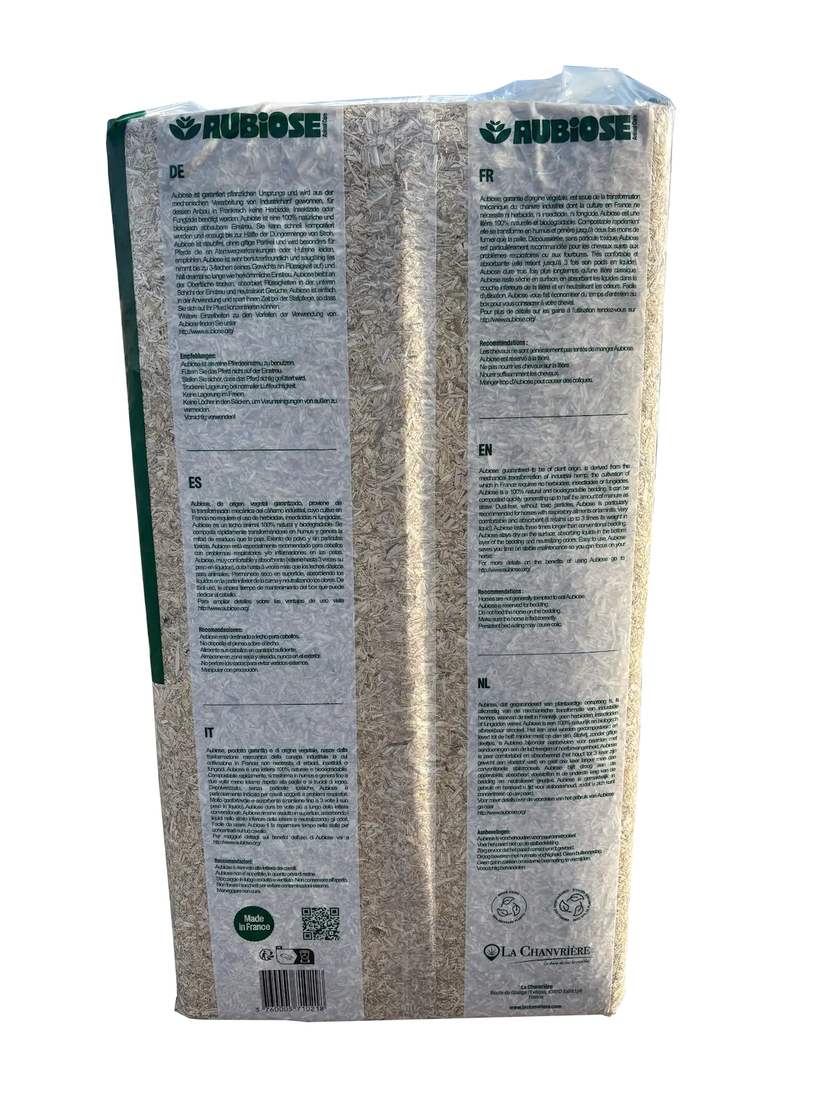 Litière Aubiose EUCALYPTUS (conditionnement en palette) – Image 2